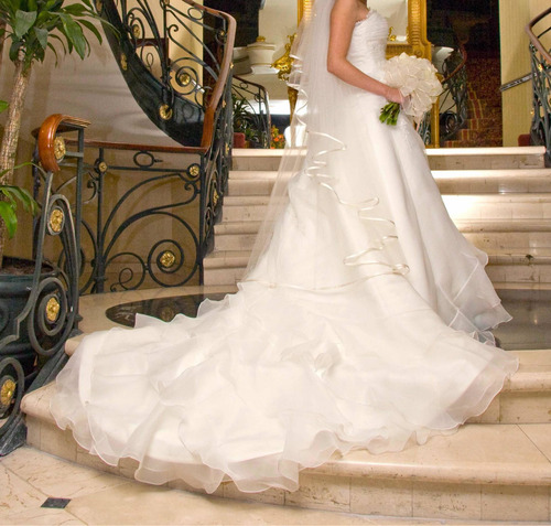 Hermoso Vestido De Novia, Marca N&n (sucursal Polanco) (Usado)