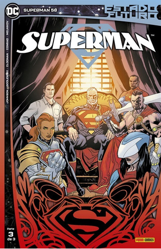 Superman - 58: Estado Futuro 3 de 3, de Johnson, Phillip Kennedy. Editora Panini Brasil LTDA, capa mole em português, 2022