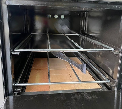 Imagen 2 de 2 de Cocina 2 Hornallas Depaolo Horno Ciego Ac Inoxidable 48 Cm