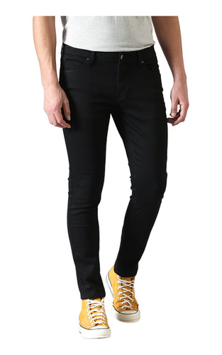 Jeans Lee Hombre Malone Skinny Fit Black