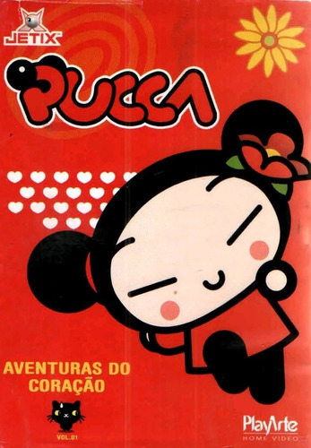 Pucca Vol.1 - Aventuras Do Coração - Dvd - Judith Cabral