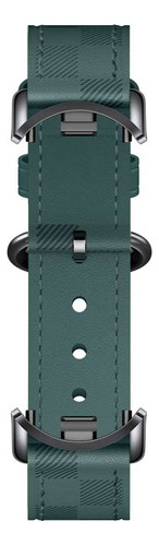 Pulseira de couro Xiaomi para Band 8, verde