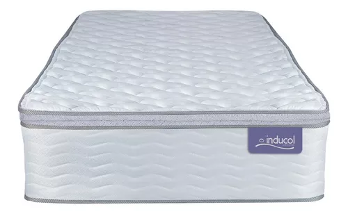 Sommier Plaza Y Media Cama Nido Doble 90x190 Colchon Inducol