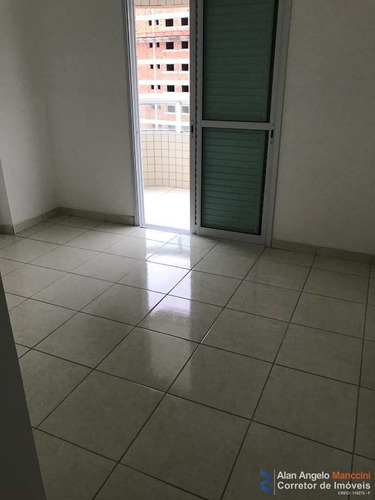 Apartamento Com 3 Dorms, Aviação, Praia Grande - R$ 450 Mil, Cod: 36 - V36