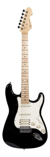 Guitarra elétrica Michael ST Michael Power Advance GM237N de  madeira maciça metallic black com diapasão de bordo