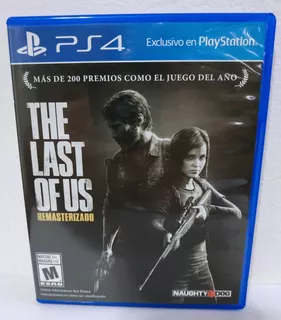 The Last Of Us Remastered Standard Edition Ps4 Físico 0km