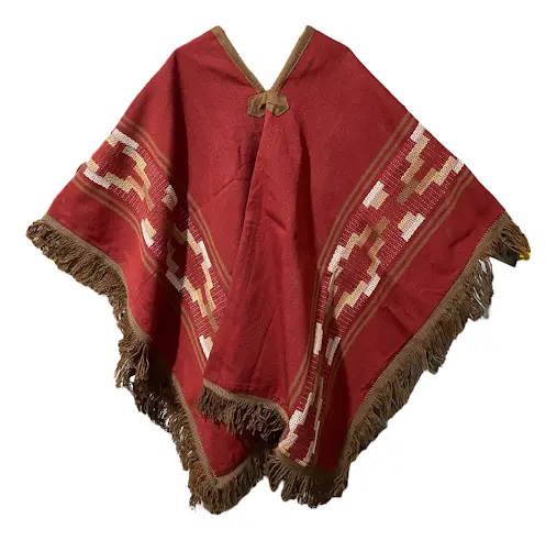 Poncho De Niño De 1.40 Mt Liviano Baile Gaucho Apero Recado - Imagen 25