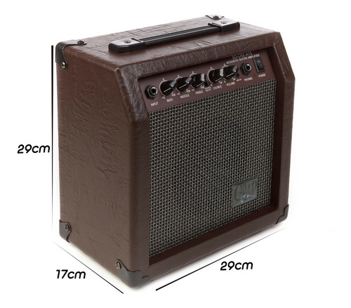 Amplificador Guitarra Acustica 15w Creep A15 Chorus / Eq