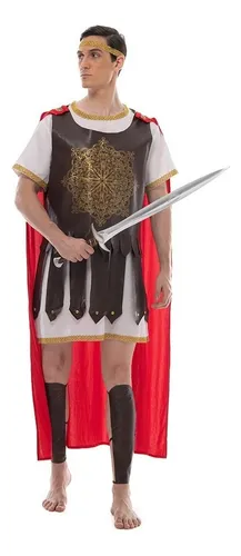 Disfraz De Cosplay Soldado Romano Real Medieval For Hombre