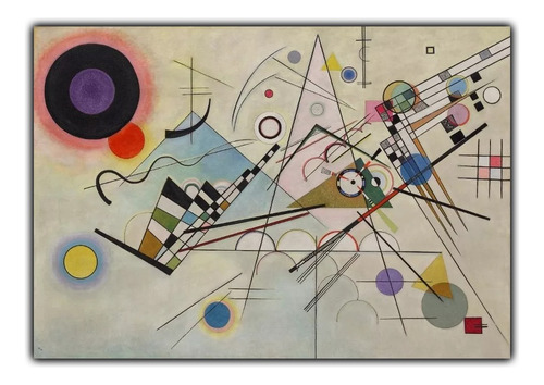 Poster Kandinsky 30x45cm Arte Abstrata