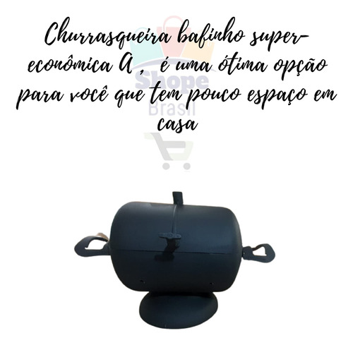 Mini Churrasqueira A Bafo Ferro Fundido