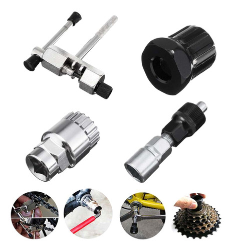 Kit De Reparación Ycle Mtb: Herramientas De Manivela, Cadena