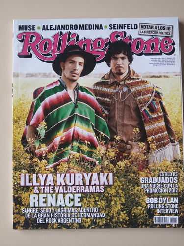 Rolling Stone Bizarrap Trueno Nicki Nicole Lote X 4 Caballit (Usado)