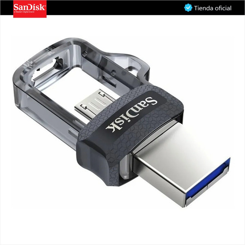 Sandisk Ultra Dual M3.0, Memoria Flash Usb / Otg De 32gb