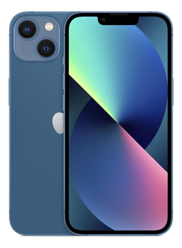 Apple iPhone 13 Blue 128 Gb Caja Y Accesorio Grado A (Reacondicionado)