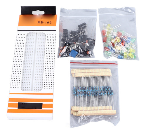 Kit De Inicio De Electrónica Componente Electrónico 830 Hole