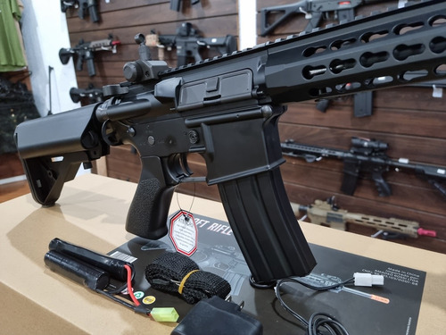 Imagem 10 de 10 de Airsoft Rifle M4 Cyma Cm515 Nova, Nf E Loja Física.