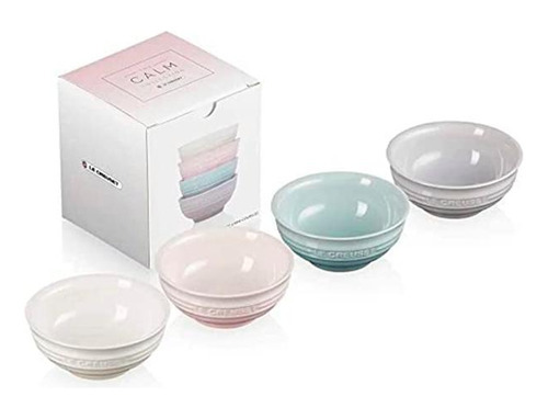 Juego de cuencos pequeños de cerámica Le Creuset Calm Collection, 180 ml, 4