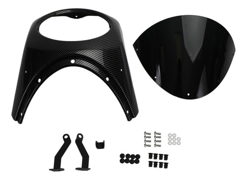 Parabrisas Con Carenado De Faros Delanteros Para Honda Cb650