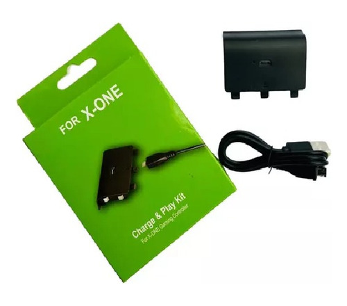 Kit Carga Y Juega Con Control Xbox For X-one  Cargador 