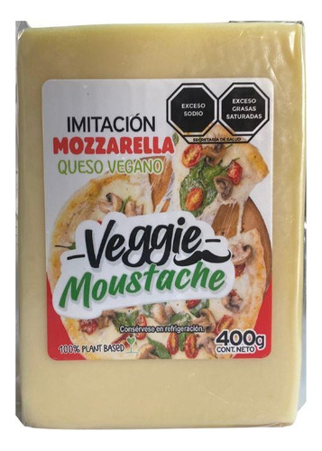 Queso Mozzarella Vegano 400 Gr