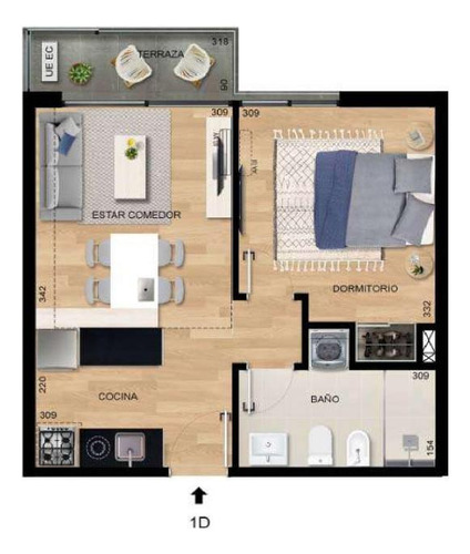 Venta Apartamento 1 Dormitorio Malvin