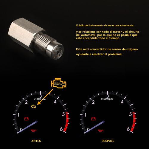 2mini Catalizador Sensor De Oxigeno Apaga Código P0420 P0430