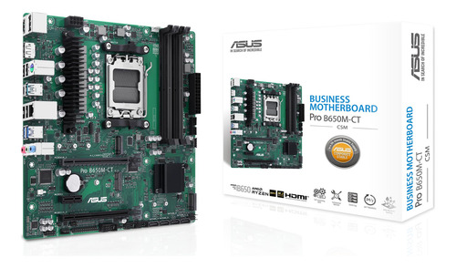 Placa Madre Asus Pro B650m-ct-csm Amd B650 Am5 Ryzen Desktop
