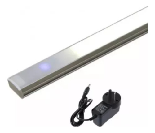 Perfil Led Bajo Mesada X1mt Con Led Dimerizable Y Fuente 