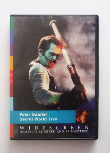 Peter Gabriel - Secret World Live - Dvd Video