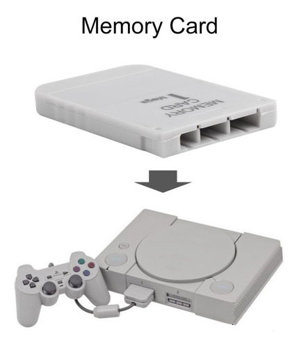 Imagem 5 de 5 de Memory Card 1 Mb Psone Playstation Ps1 Novo