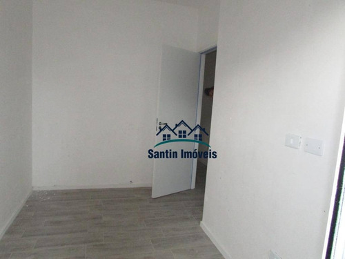 Cobertura Com 2 Quartos,, Sala, Cozinha, Vaga Coberta Com Planejados À Venda, 90 M² Por R$ 279.000 - Vila Guiomar - Santo André/sp - Co0349