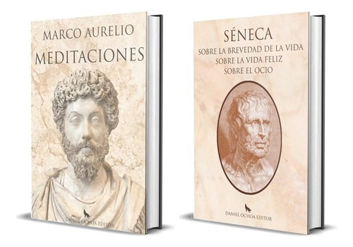  Pack X2 Libros Estoicismo - Meditaciones + Brevedad Vida