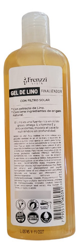 Pack Frenzzi Shampoo+acond Almendras Dulces+gel Lino