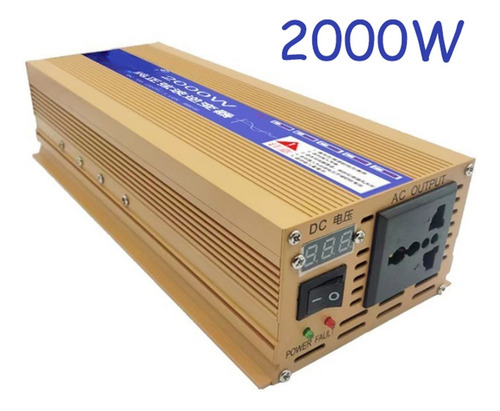 Inversor De Onda Senoidal Pura 220v, 2000w 12v/24v/48v/60v