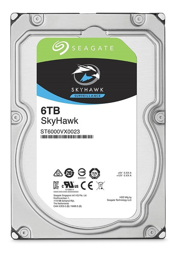 Seagate Skyhawk 3.5 6tb St6000vx001 Disco Duro Pc 