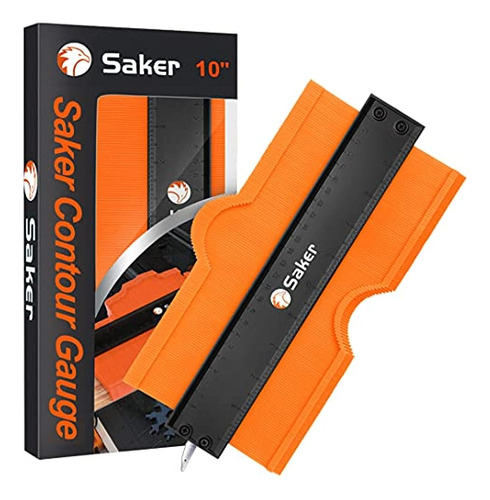 Saker Contour Gauge (cerradura De 10 Pulgadas) Herramienta D