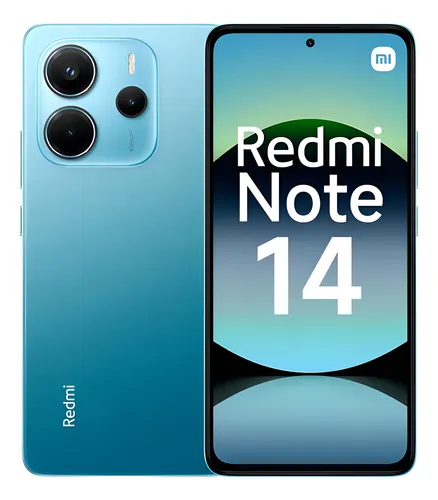 Xiaomi Redmi Note 13( Note 14 256gb 8gb Ram 2025) Cor Azul-aço