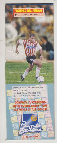 Futbol Cards Punta Ballena Diego Aguirre La Fiera Uruguay