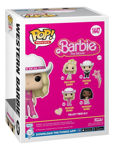 Funko Pop! Barbie Vaquera - Barbie La Pelicula
