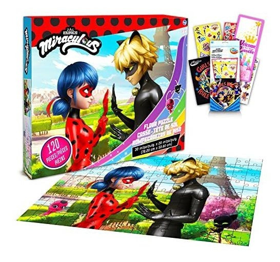 ensalada Tormenta Innecesario Rompe Cabezas De Miraculous Ladybug | MercadoLibre 📦