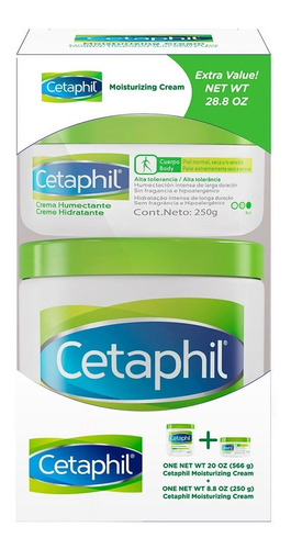 Cetaphil Crema Humectante 1 De 566g 1 De 250g