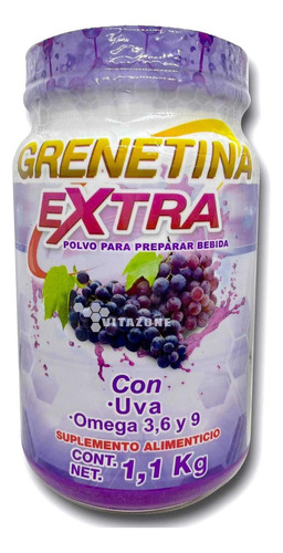 Grenetina Extra Omega 3 6 9 Uva 1.1 Kg Sanabi