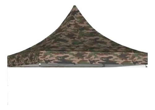 Techo Para Gazebo Eqp 3x4,5 Camuflado Fmx