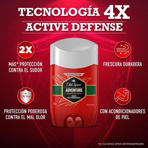 Antitranspirante En Barra Old Spice Adventure 50 G Adventure