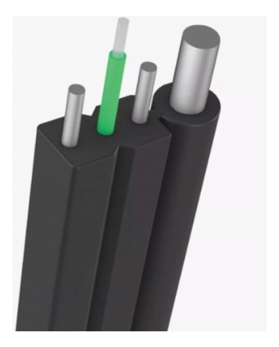 Cabo Fibra Optico Drop Compacto Lszh 25 Metros Intelbras