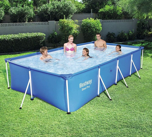 Piscina Estructural Rectangular 5700 Lts Bestway 56405