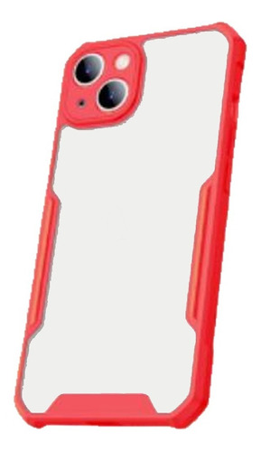 Funda New Borde Color + Film Frontal Y Back Para iPhone 13