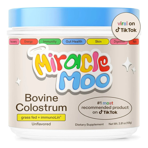 Miracle Moo Colostrum Usa - Envio Inmediato