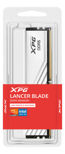 Memoria Ram 16gb Ddr5 5600mhz Adata Lancer Blade White